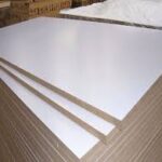تخته MDF خام سفید ویژه تولید مبلمان و سازه‌های صنعتی سبک