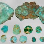 فیروزه نیشابور خام با کیفیت صادراتی